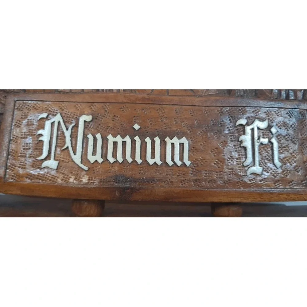 Pair Of Hand Carved 15